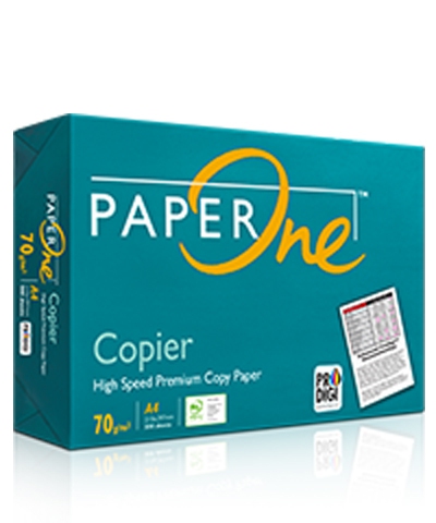 Paper One Copier Photocopy Paper A4 70GSM 500 Sheets/Ream 5's/Carton