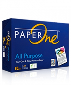 Paper One All Purpose Photocopy Paper A4 80GSM 500 Sheets/Ream 5's/Carton